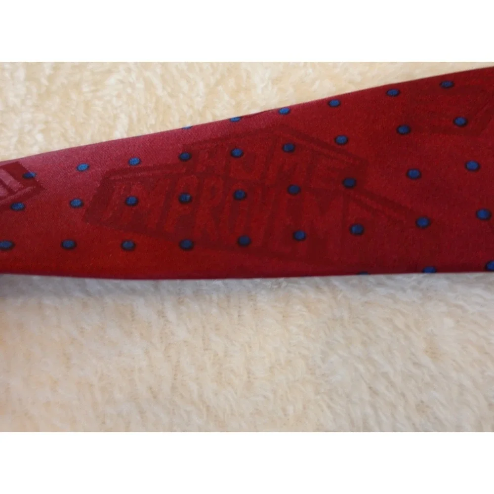 Vintage‎ Home Improvement Tie Mens Tim's Garage Tool Time TV USA 90s Binford